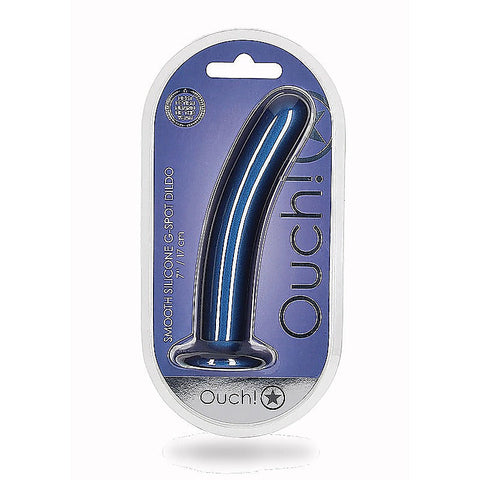 Smooth Silicone Suction G-Spot Dildo by Shots Toys