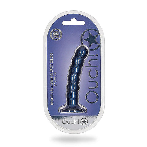 Beaded Silicone G-Spot Dildo by Shots Toys