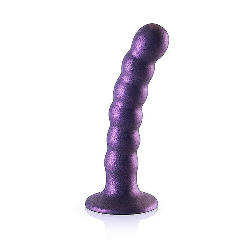 Beaded Silicone G-Spot Dildo by Shots Toys