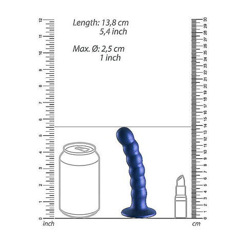 Beaded Silicone G-Spot Dildo by Shots Toys
