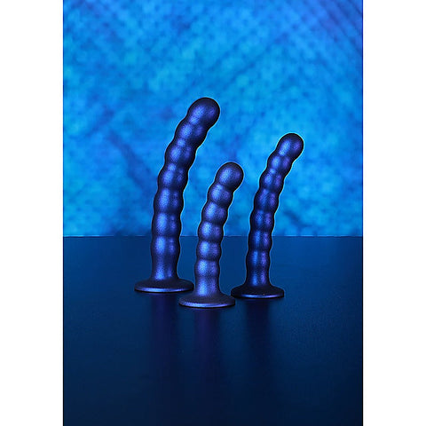 Beaded Silicone G-Spot Dildo by Shots Toys