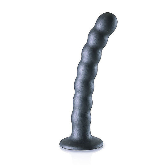 Beaded Suction Cup G-Spot Dildo by Shots Toys