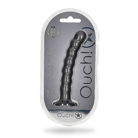 Beaded Suction Cup G-Spot Dildo by Shots Toys