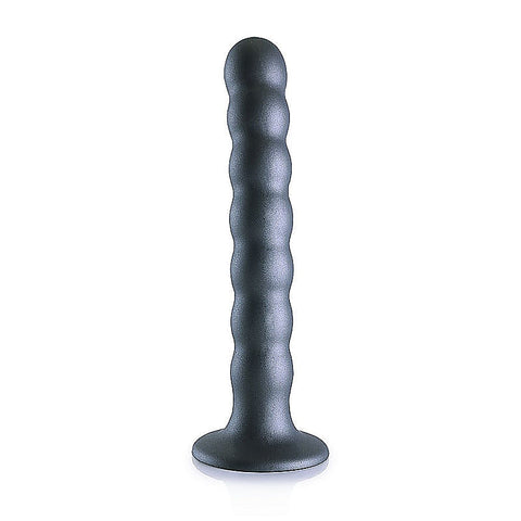 Beaded Suction Cup G-Spot Dildo by Shots Toys