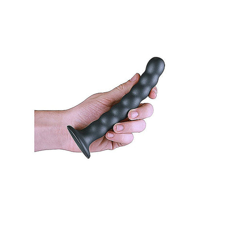 Beaded Suction Cup G-Spot Dildo by Shots Toys