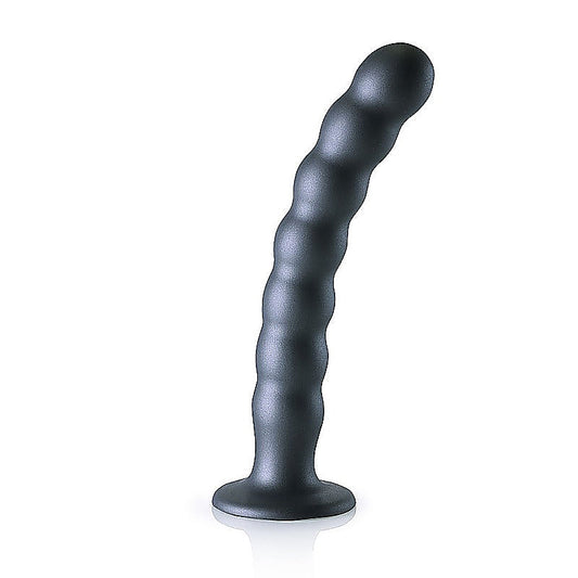 Suction Base Beaded G-Spot Dildo by Shots Toys