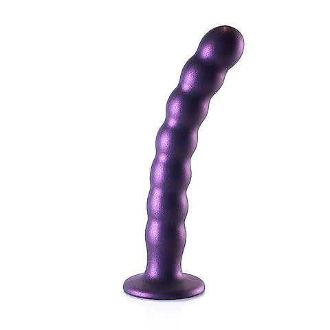 Suction Base Beaded G-Spot Dildo by Shots Toys