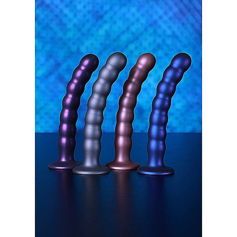 Suction Base Beaded G-Spot Dildo by Shots Toys