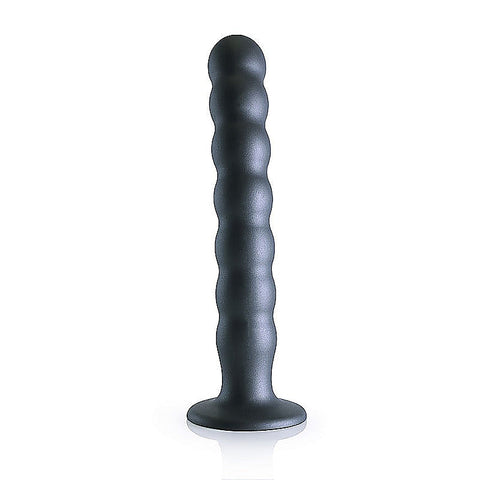Suction Base Beaded G-Spot Dildo by Shots Toys