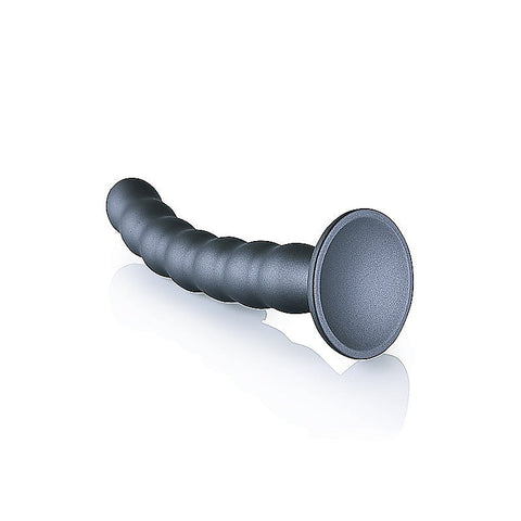 Suction Base Beaded G-Spot Dildo by Shots Toys