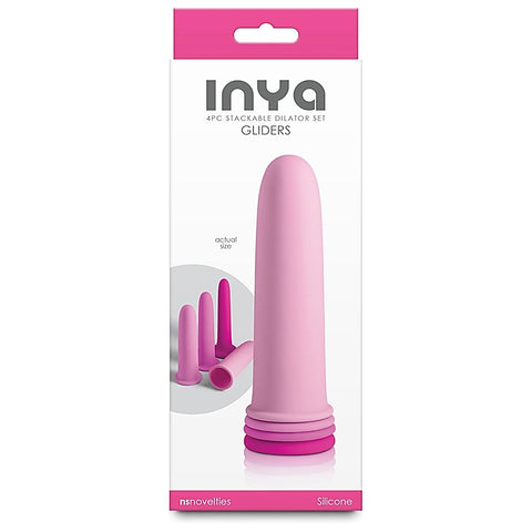 INYA Gliders 4 Piece Stackable Dilator Set by NS Novelties