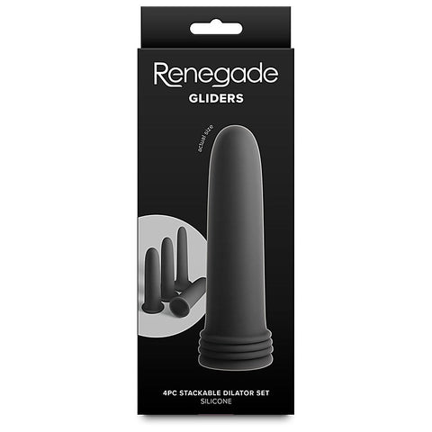 Renegade Gliders 4 Piece Silicone Dilators Set