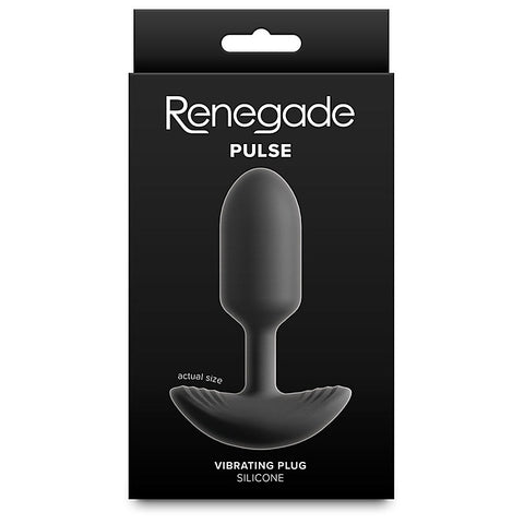 Renegade Pulse Vibrating Silicone Anal Plug by NS Novelties
