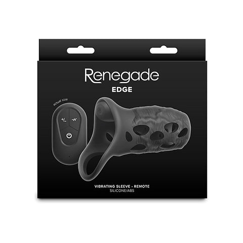 Renegade Edge Vibrating Penis Sleeve by NS Novelties