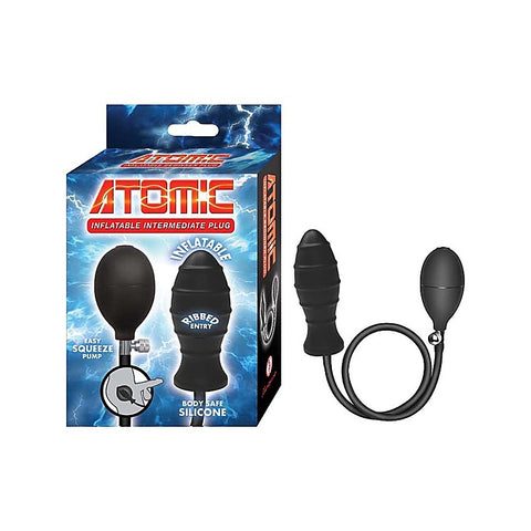 Atomic Inflatable Intermediate Anal Plug by Nasstoys