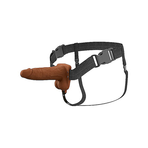 Fantasy X-Tensions Elite 6 in. Vibrating Strap-On