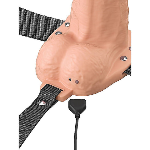 Fantasy X-Tensions Elite 6 in. Vibrating Strap-On
