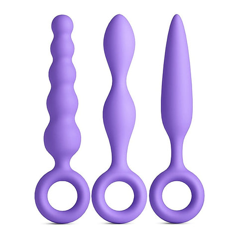 INYA Trio 3 Piece Silicone Butt Plug Kit by NS Novelties