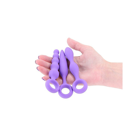 INYA Trio 3 Piece Silicone Butt Plug Kit by NS Novelties