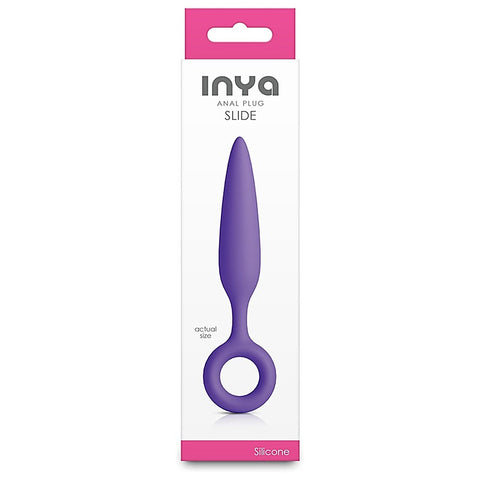 INYA Slide Slim Silicone Anal Plug by NS Novelties