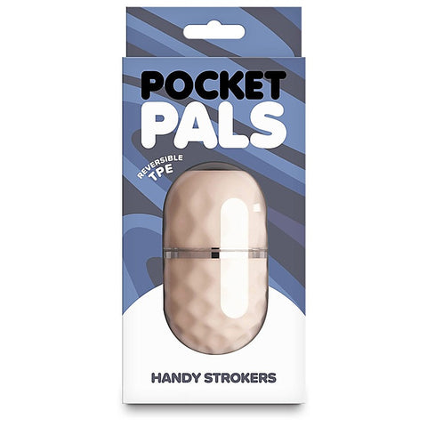 Pocket Pals Diamond White Male Stroker by NS Novelties