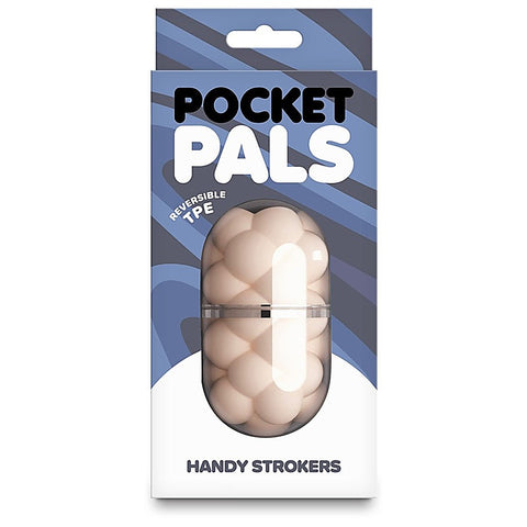 Pocket Pals Bubbles White TPE Masturbator by NS Novelties