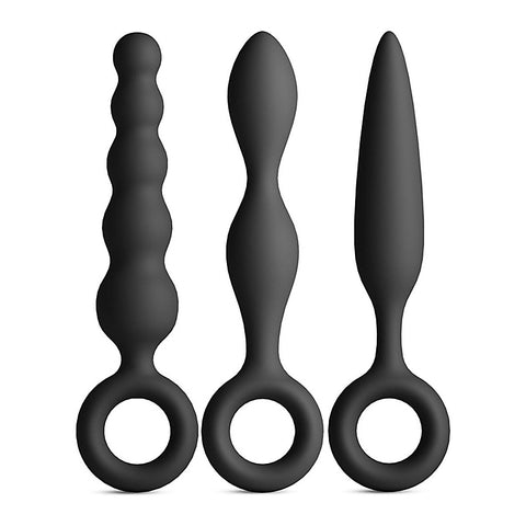 Renegade Trio Silicone Anal Plug Kit by NS Novelties