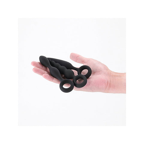 Renegade Trio Silicone Anal Plug Kit by NS Novelties
