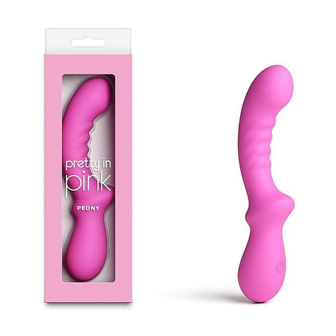 Pretty in Pink Peony Flexible G Spot Vibrator