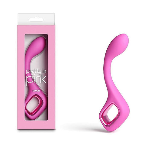 Pretty in Pink Lace Rechargeable G Spot Vibe by NS Novelties