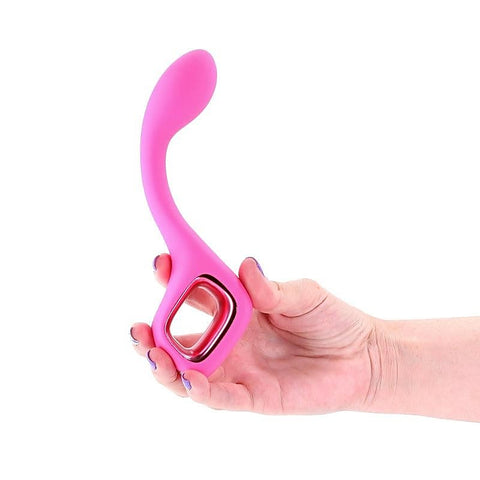 Pretty in Pink Lace Rechargeable G Spot Vibe by NS Novelties