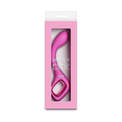 Pretty in Pink Lace Rechargeable G Spot Vibe by NS Novelties