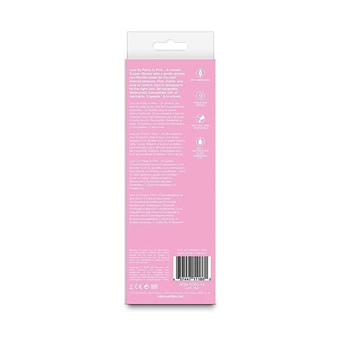 Pretty in Pink Lace Rechargeable G Spot Vibe by NS Novelties