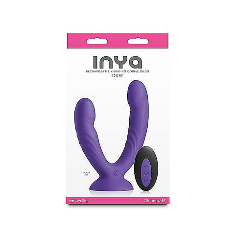 INYA Duet Remote Control Vibrating Double Dildo