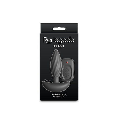 Renegade Flash Rechargeable Vibrating Butt Plug