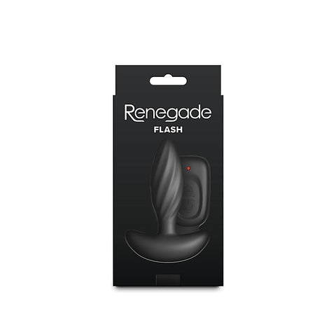 Renegade Flash Rechargeable Vibrating Butt Plug