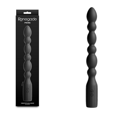 Renegade Prime Silicone Vibrating Anal Beads by NS Novelties