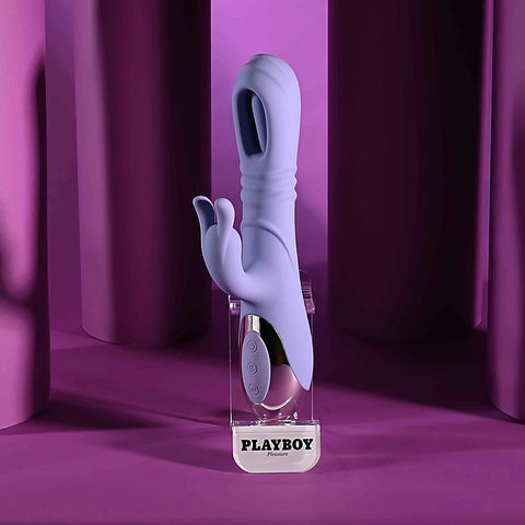 Playboy Pleasure TAP ME IN USB Rechargeable Rabbit Vibrator