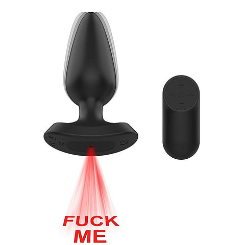 Fuck ME Rechargeable Vibrating Anal Plug by Passion Play