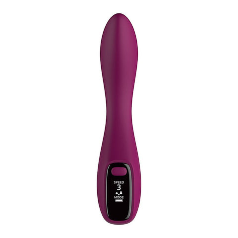 Rechargeable G-Spot Vibrator with LED Screen by Passion Play