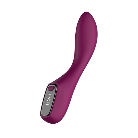 Rechargeable G-Spot Vibrator with LED Screen by Passion Play