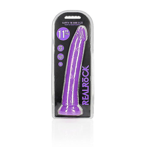 REALROCK 29 cm Slim Glow in the Dark Neon Dong by Shots