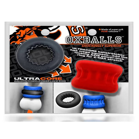 Ultracore Core Ballstretcher with Axis Cock Ring by Oxballs