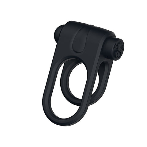 Silicone USB Rechargeable Cock & Balls Ring by Passion Play