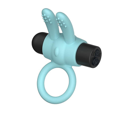 Silicone Rechargeable Rabbit Vibrating Cockring