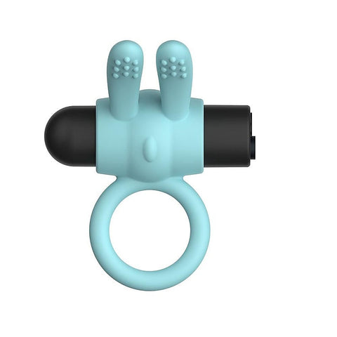 Silicone Rechargeable Rabbit Vibrating Cockring