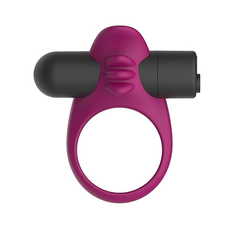USB Rechargeable Vibrating Penis Ring by Passion Play