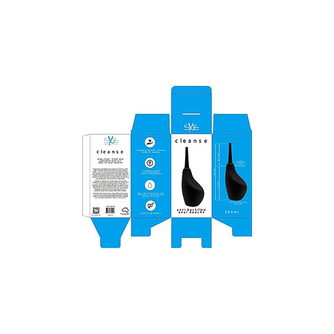 Silicone Ergonomic Anti-Backflow Anal Douche