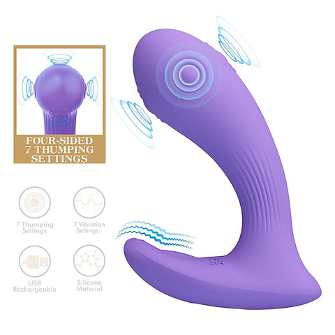 Andromeda Rechargeable Vibrating P Spot Stimulator by Baile