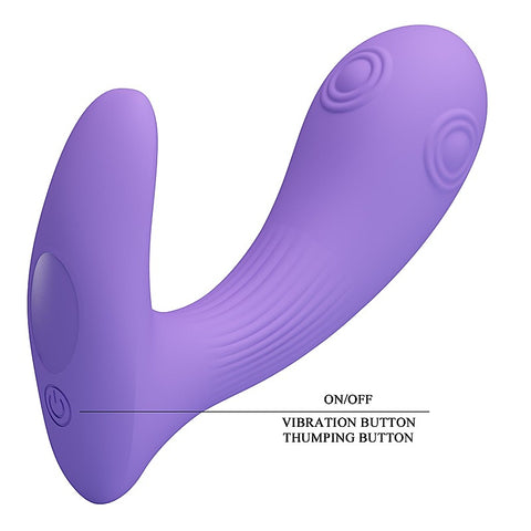 Andromeda Rechargeable Vibrating P Spot Stimulator by Baile